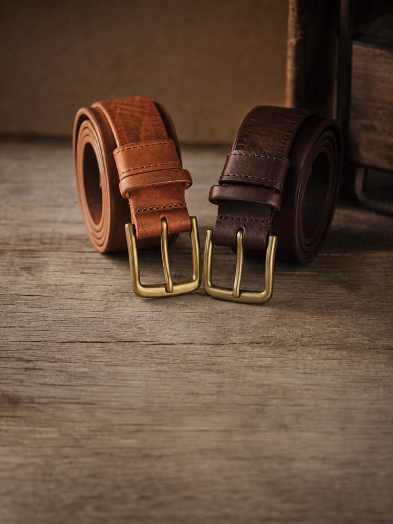 Leather belts